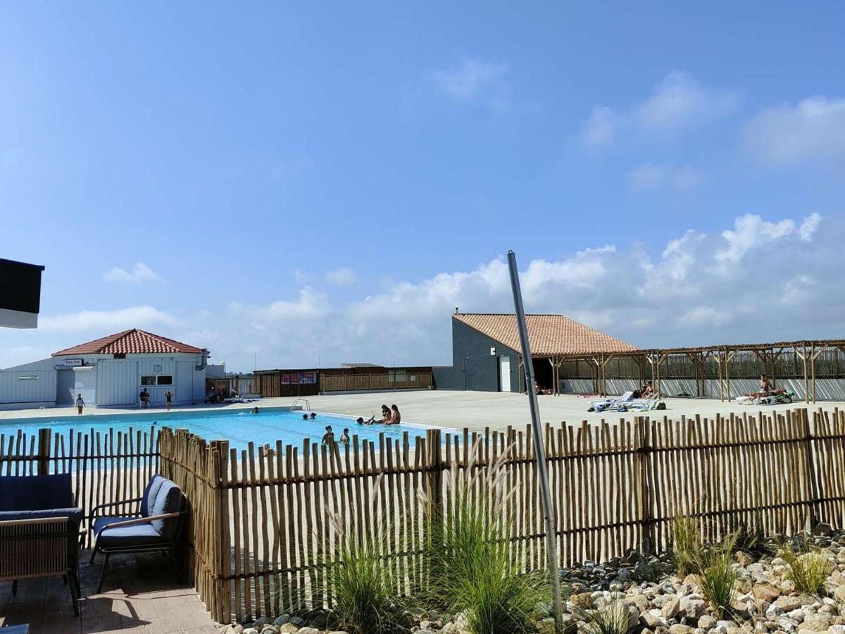 T2 4 Pers Le Barcares Rdc Piscine Parking Animaux - Fr-1-195-68 Apartment Bagian luar foto